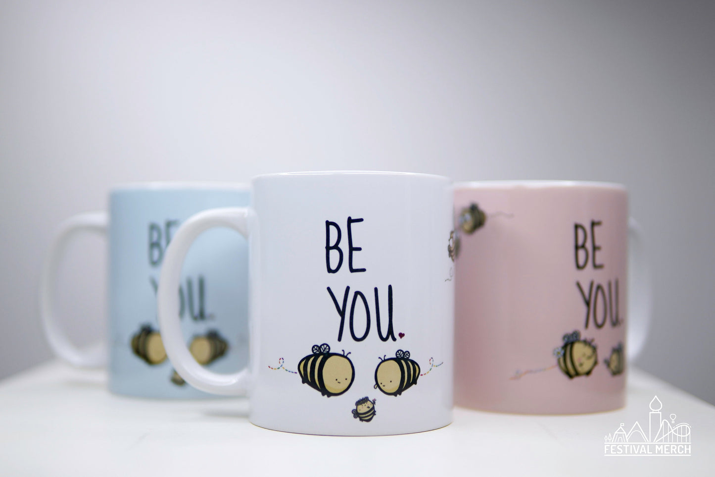 Personalised Be Yourself Mug 11oz - Bumble Bee - Be You - Bee Mug Bee Gift for her for him lgbt pride coming out -  Festival Merch™
