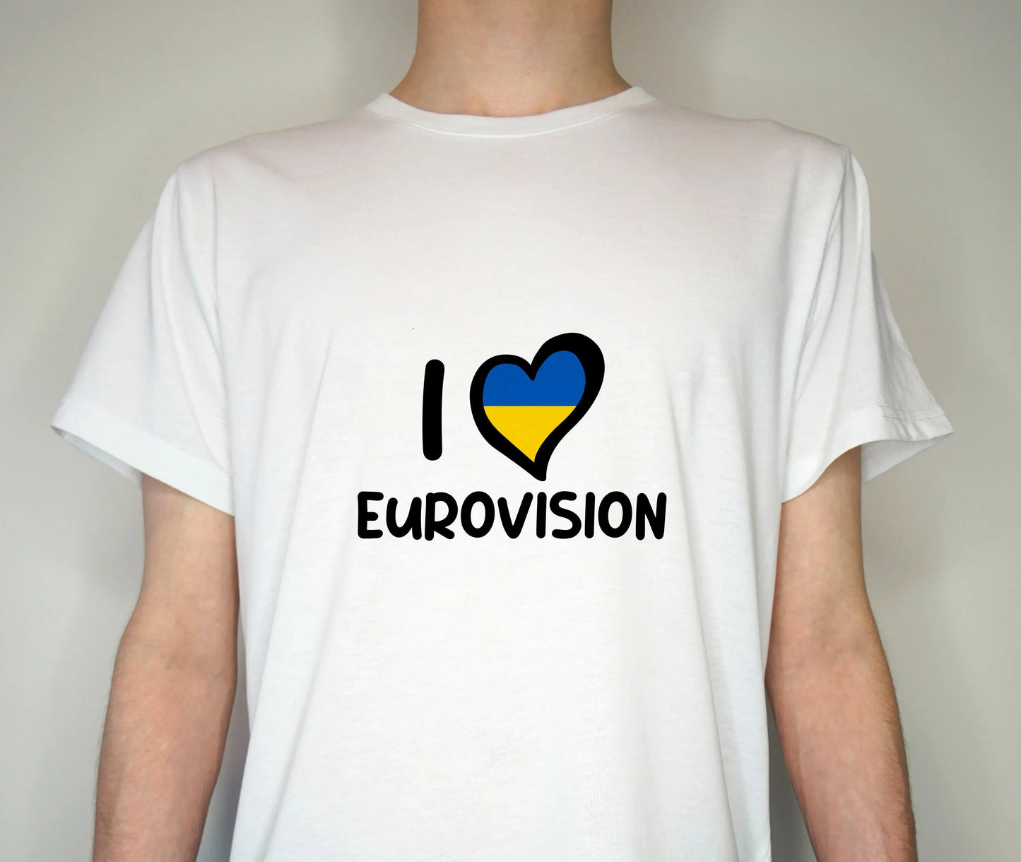 Love Eurovision T shirt (Unofficial) Inspired Design - Premium Quality Summer Light weight 65/35 Polyester Cotton