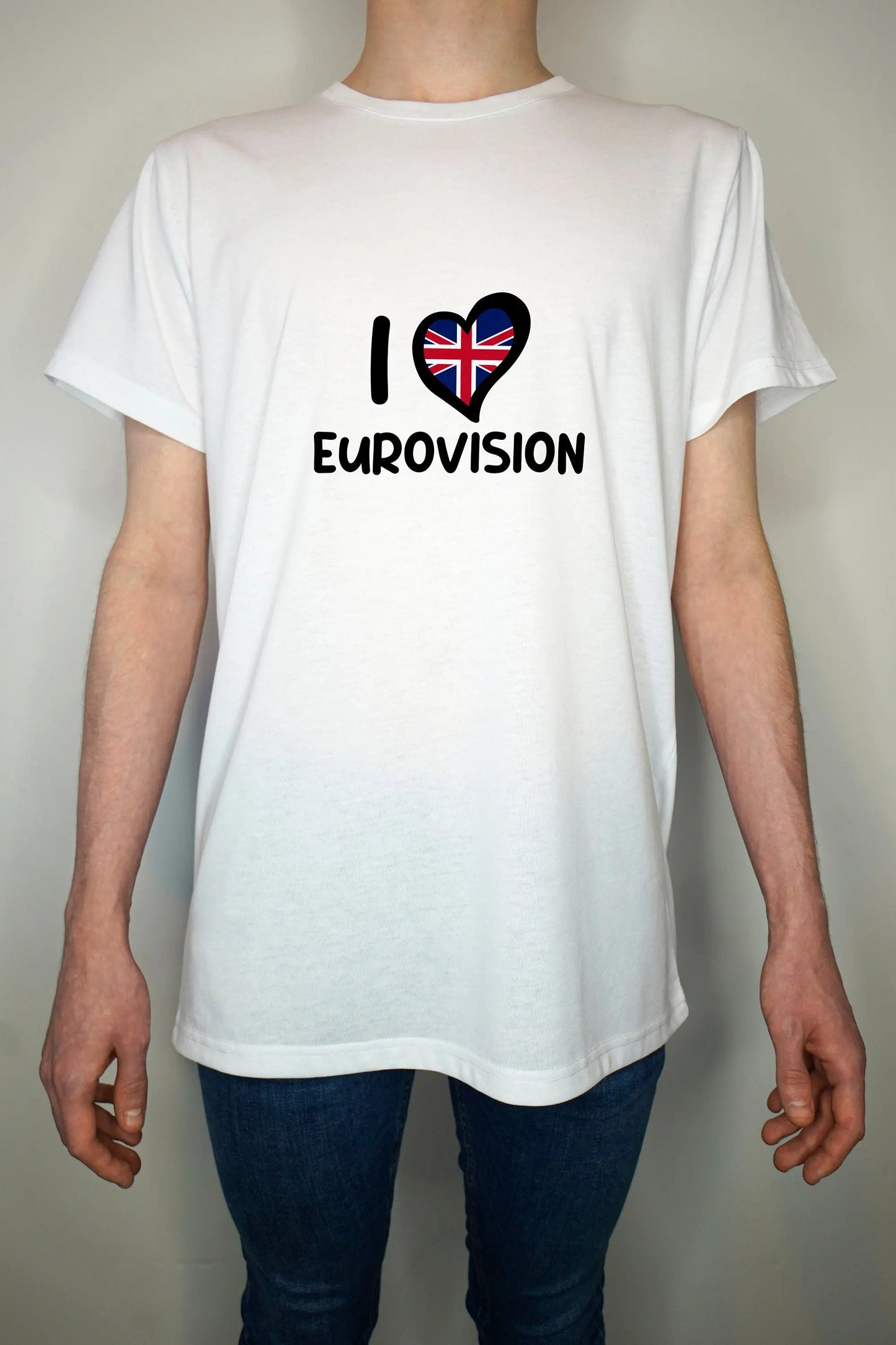 Love Eurovision T shirt (Unofficial) Inspired Design - Premium Quality Summer Light weight 65/35 Polyester Cotton