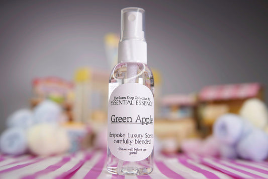 Green Apple Room Spray - Linen Spray 50ml 5ml  Premium Fragrance Oil by Essential Essence™