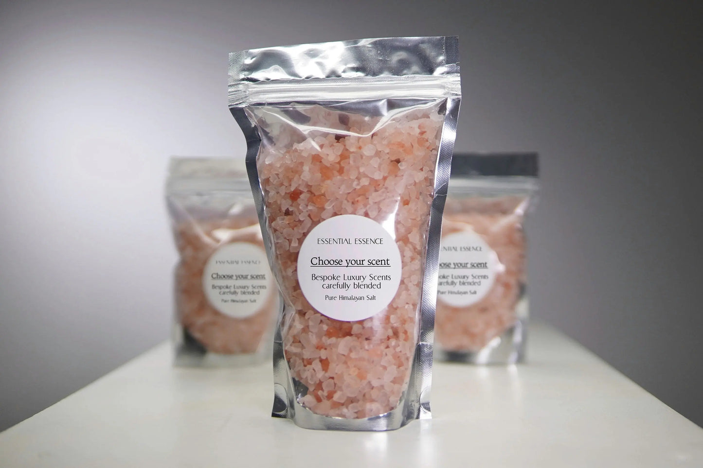 22 Essential Oils Available - 100% Coarse Pink Himalayan Salt - bath Bathing gift sleep well health well being Premium Grade Essential Oils