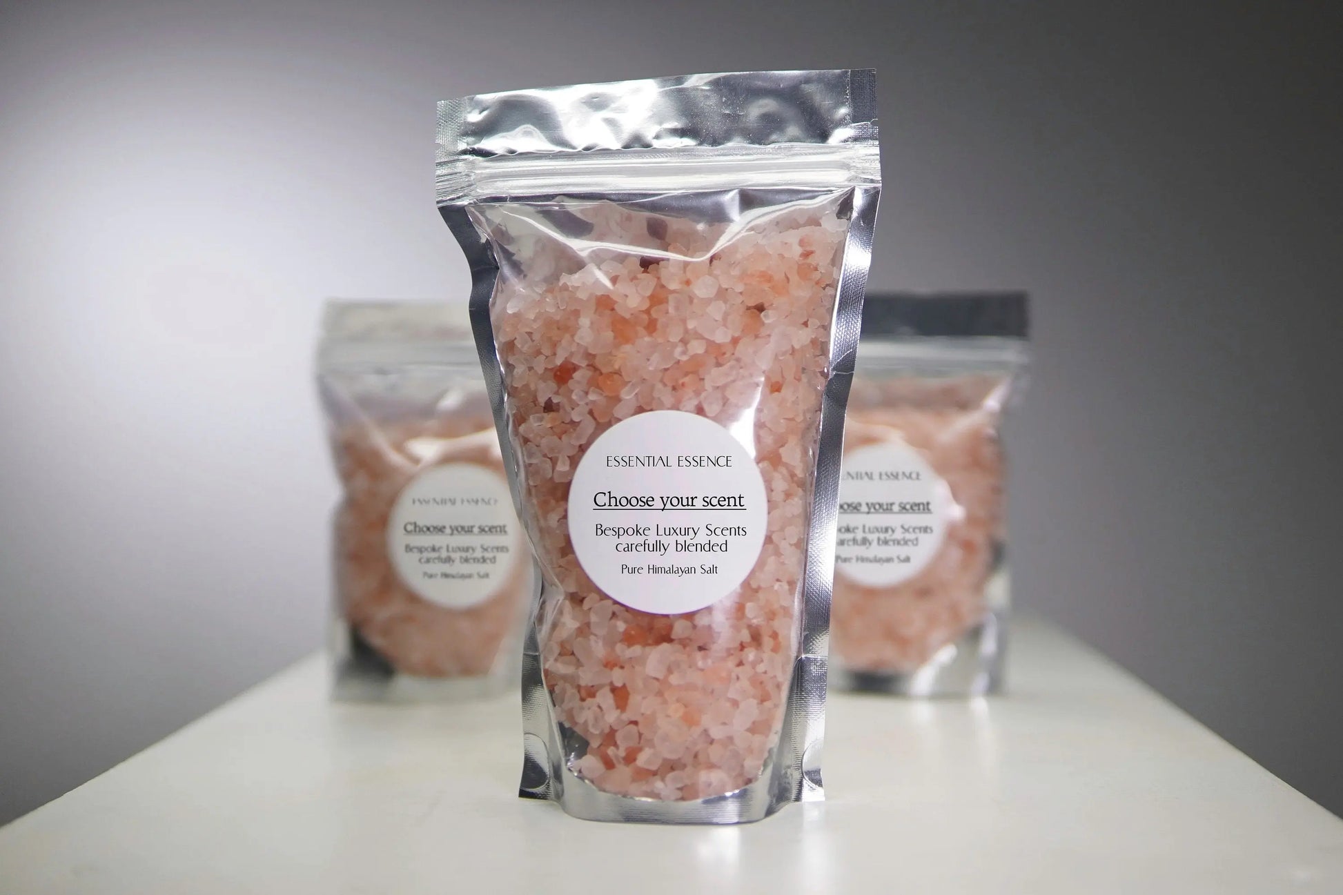 22 Essential Oils Available - 100% Coarse Pink Himalayan Salt - bath Bathing gift sleep well health well being Premium Grade Essential Oils