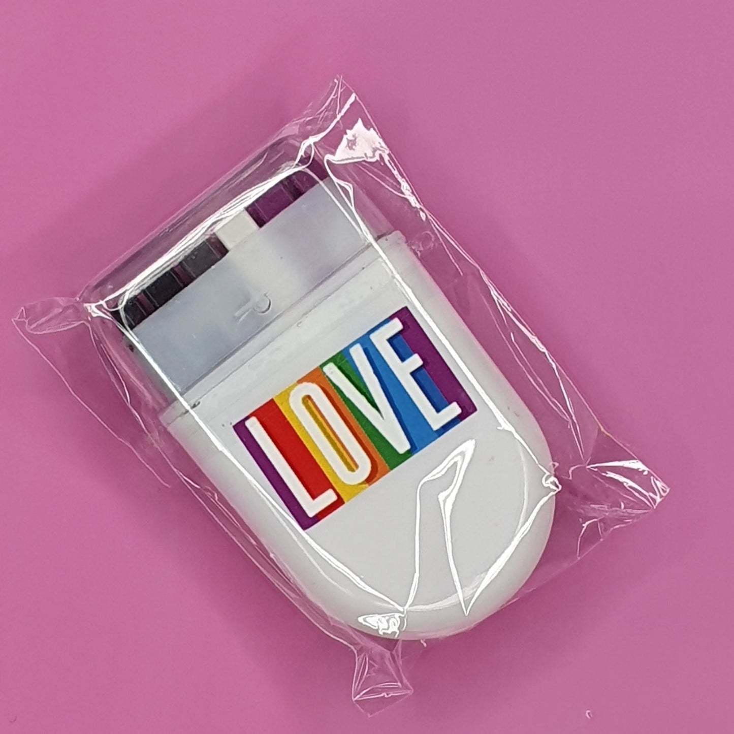 A Sexual Flag Face Paint Rainbow Fan Brush Face Paint - glide along your face - Pride Flag LGBT pansexual Festival Make up Party Gift Ace