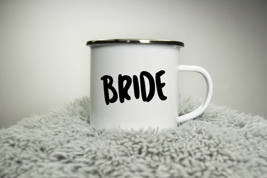 Bride Mug - Personalised Cup - for bride groom brides maids maid of honour - Wedding Team Bride Bride Squad Bride to be Just Married