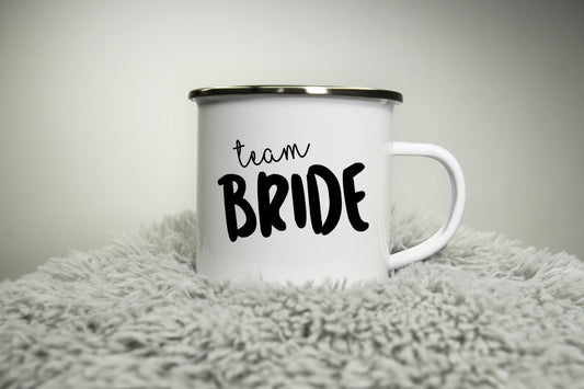 Team Bride Mug - Personalised Cup - for bride groom brides maids maid of honour - Wedding Team Bride Bride Squad Bride to be Just Married