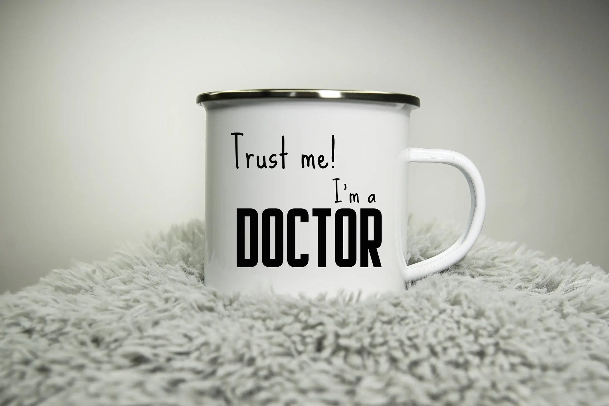 Trust me! I'm an Expert (Personalised) - 12oz Camping Mug - Doctor Engineer Nerd Geek - Funny mug Road trip mug