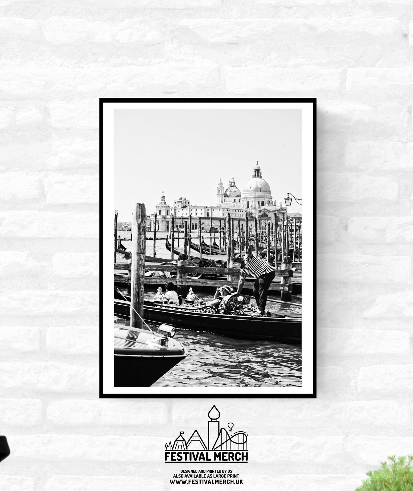 Venice Print Italy Travel Photography Venezia Italia Veneto region - Black and White - office home decor - A4 A3 A2 - Festival Merch