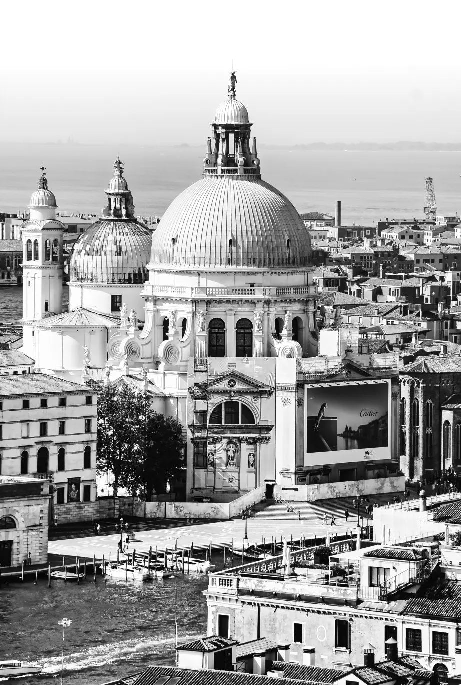 Venice Print Italy Travel Photography Venezia Italia Veneto region - Black and White - office home decor - A4 A3 A2 - Festival Merch
