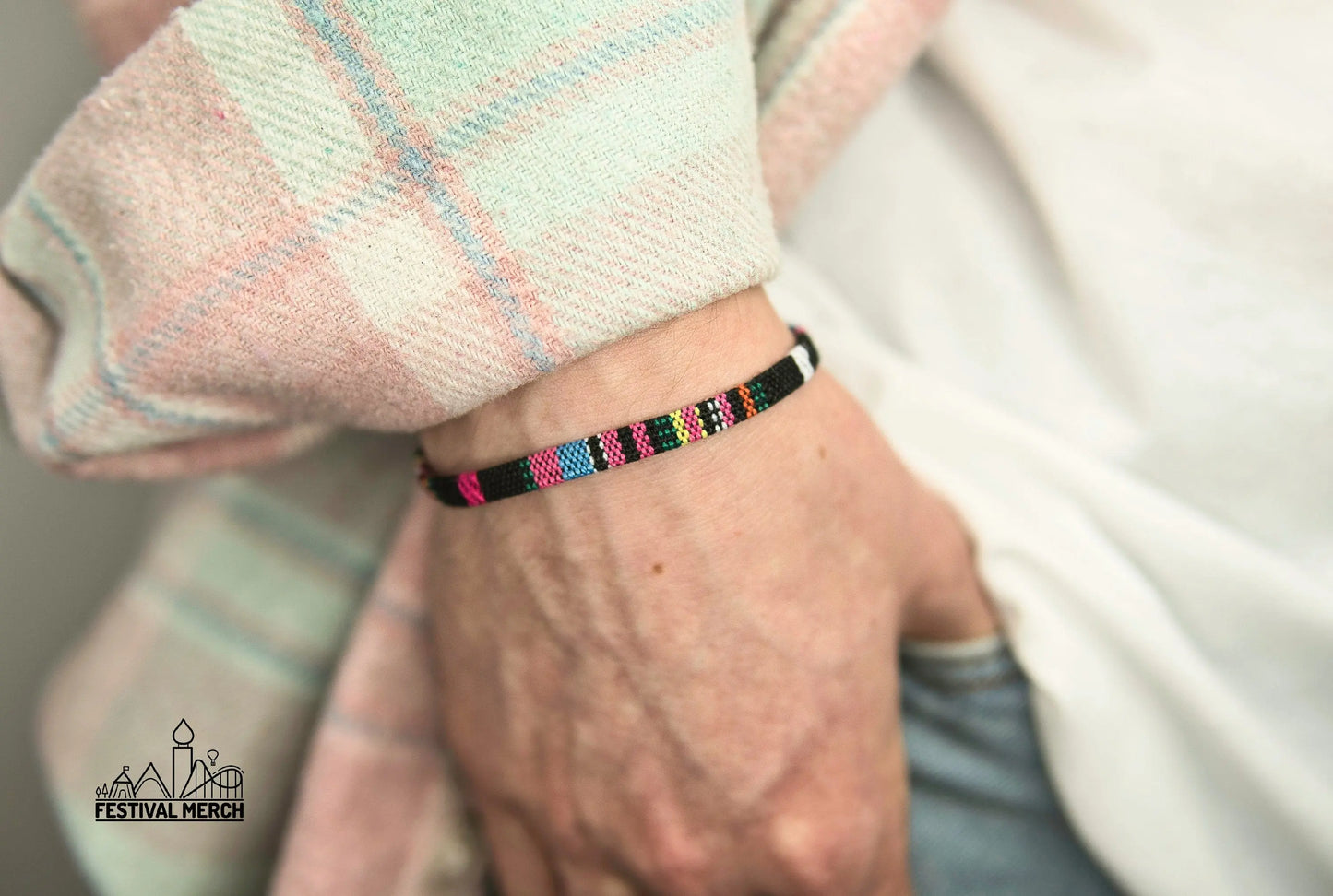 Adjustable Surfer Bracelet Colourful Premium Quality Bohemian - Handmade Music Festival Outfit - Summer Boho Vintage Nepal Style Anklet surf