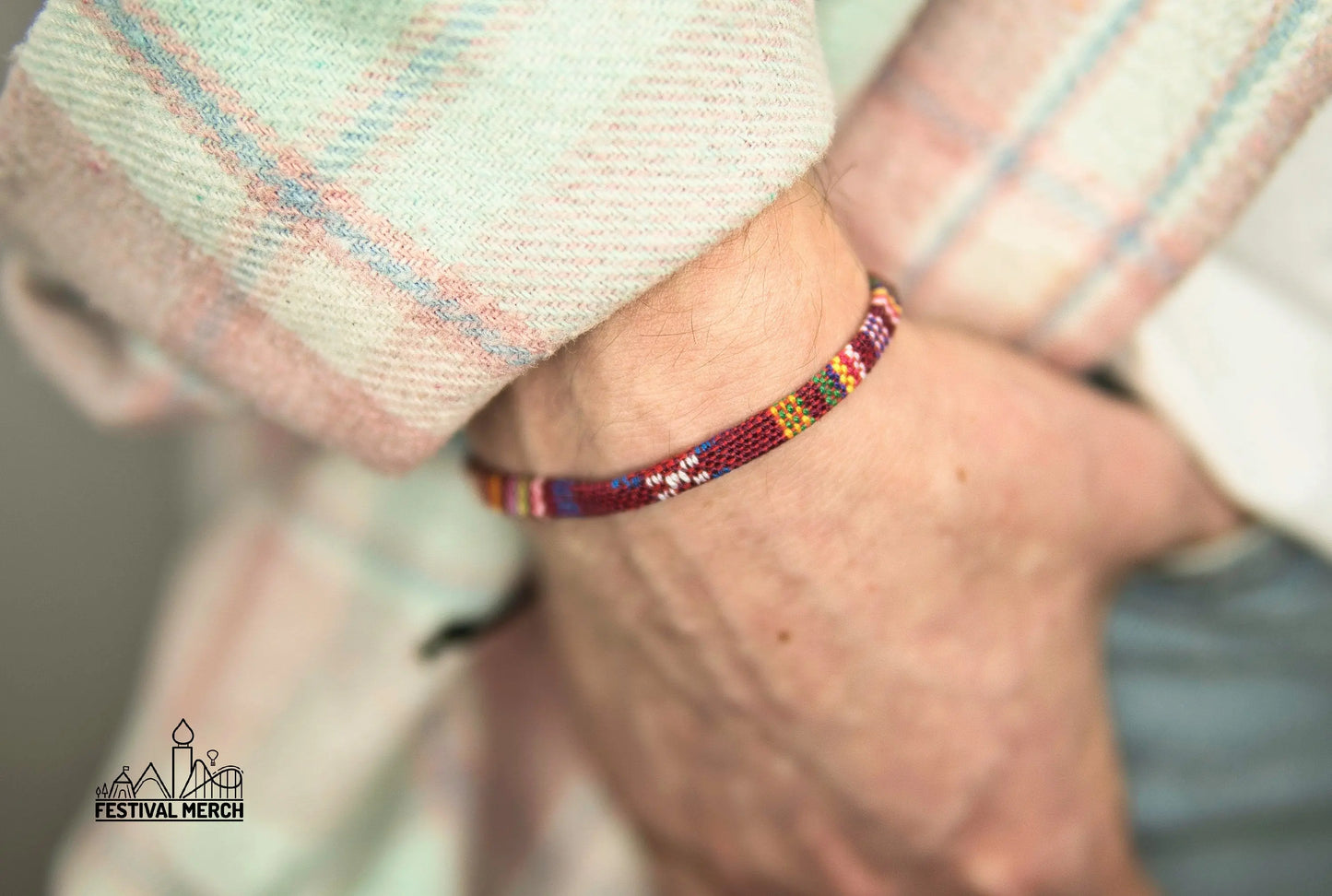 Adjustable Surfer Bracelet Colourful Premium Quality Bohemian - Handmade Music Festival Outfit - Summer Boho Vintage Nepal Style Anklet surf