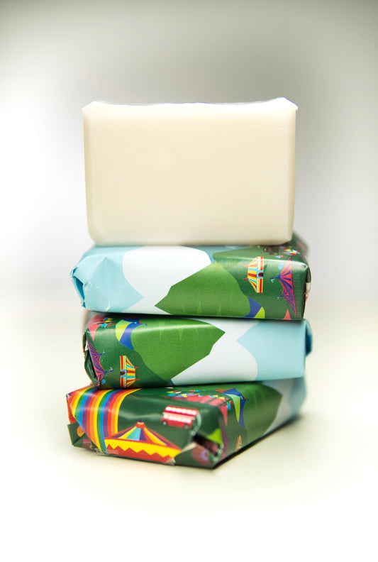 Festival Soap Gift | Lavender Essential Oil - Hand-made Small batch - Music Festival Parklife boomtown Survival soap