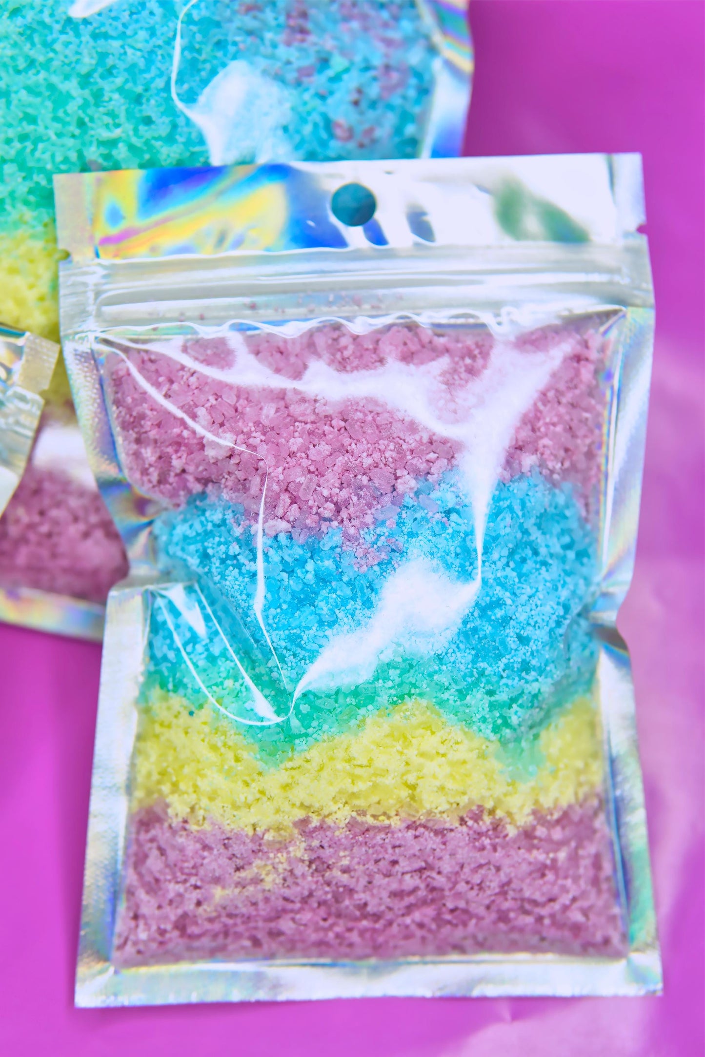 22 Essential Oils Available | RAINBOW ULTRA FIZZ | Bath Bomb Dust | Luxury Bathing Epsom Salts | Ritual Relax Unwind Sleep Better