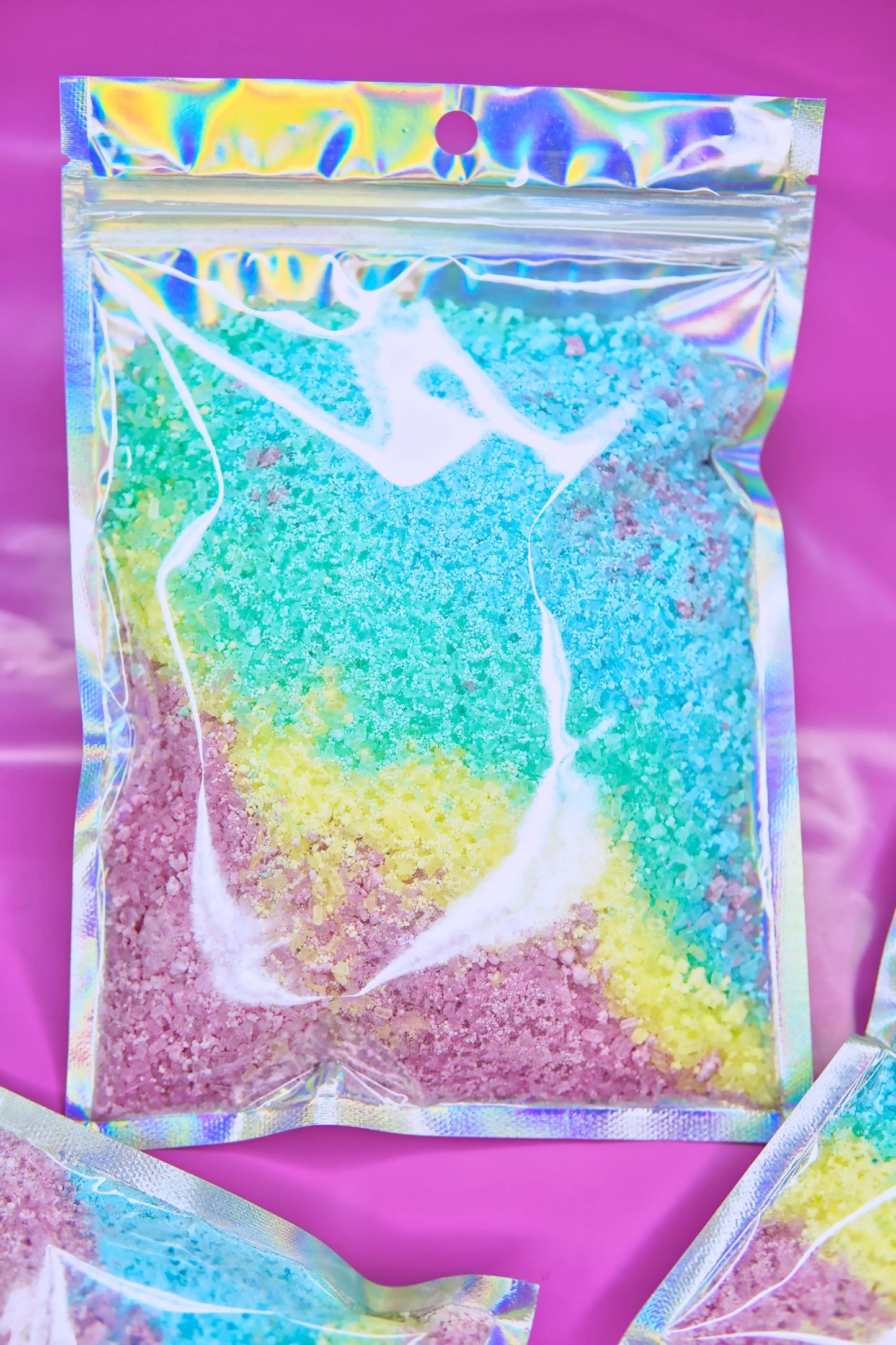 22 Essential Oils Available | RAINBOW ULTRA FIZZ | Bath Bomb Dust | Luxury Bathing Epsom Salts | Ritual Relax Unwind Sleep Better