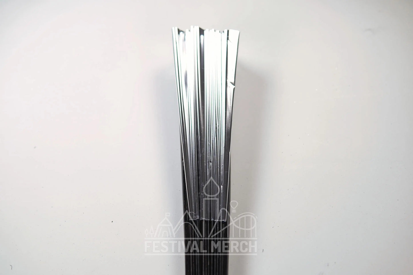 Iridescent Hand Fan XL Bamboo Festival Merch Vinyl Shimmer Clack Fan EDM Rave accessories Pride Festival Holographic Ibiza Holiday