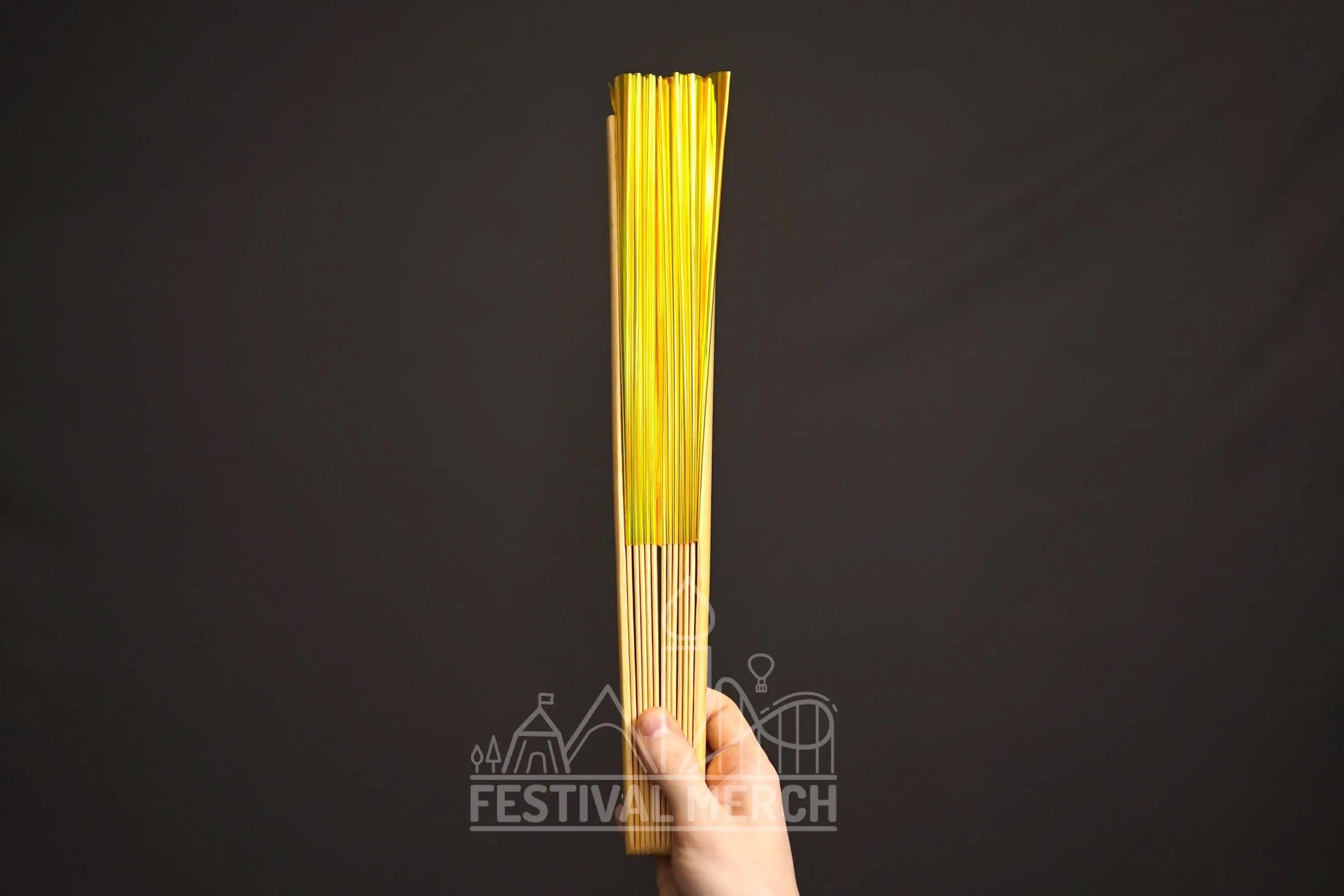 Iridescent Hand Fan XL Bamboo Festival Merch Vinyl Shimmer Clack Fan EDM Rave accessories Pride Festival Holographic Ibiza Holiday