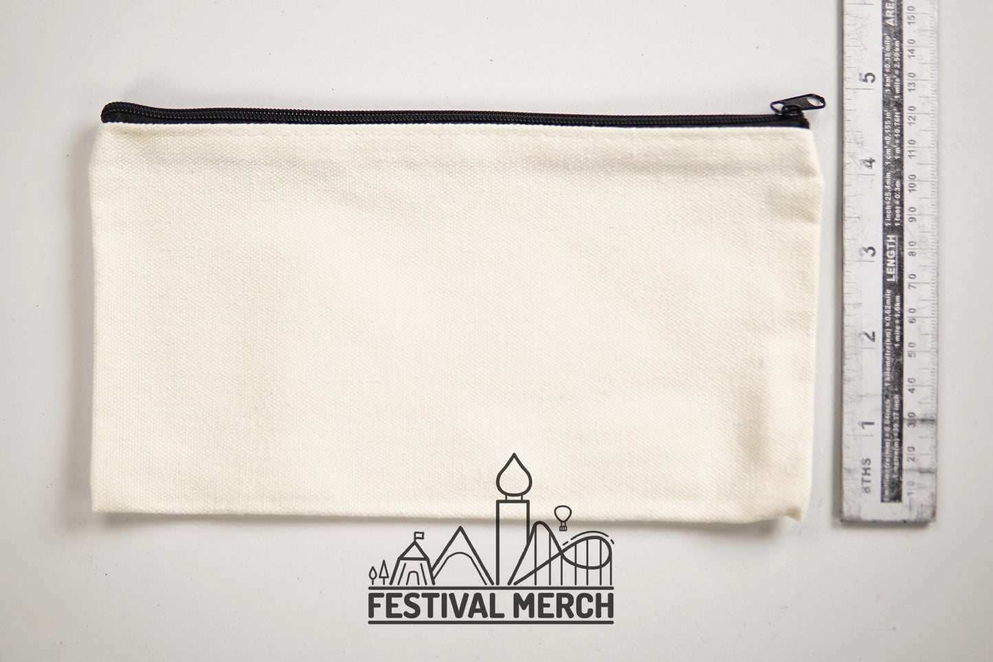 Sublimation blanks - Canvas Sublimation Pencil case | Sublimation toiletry bag with zipper - Wholesale Joblot blank etsy seller