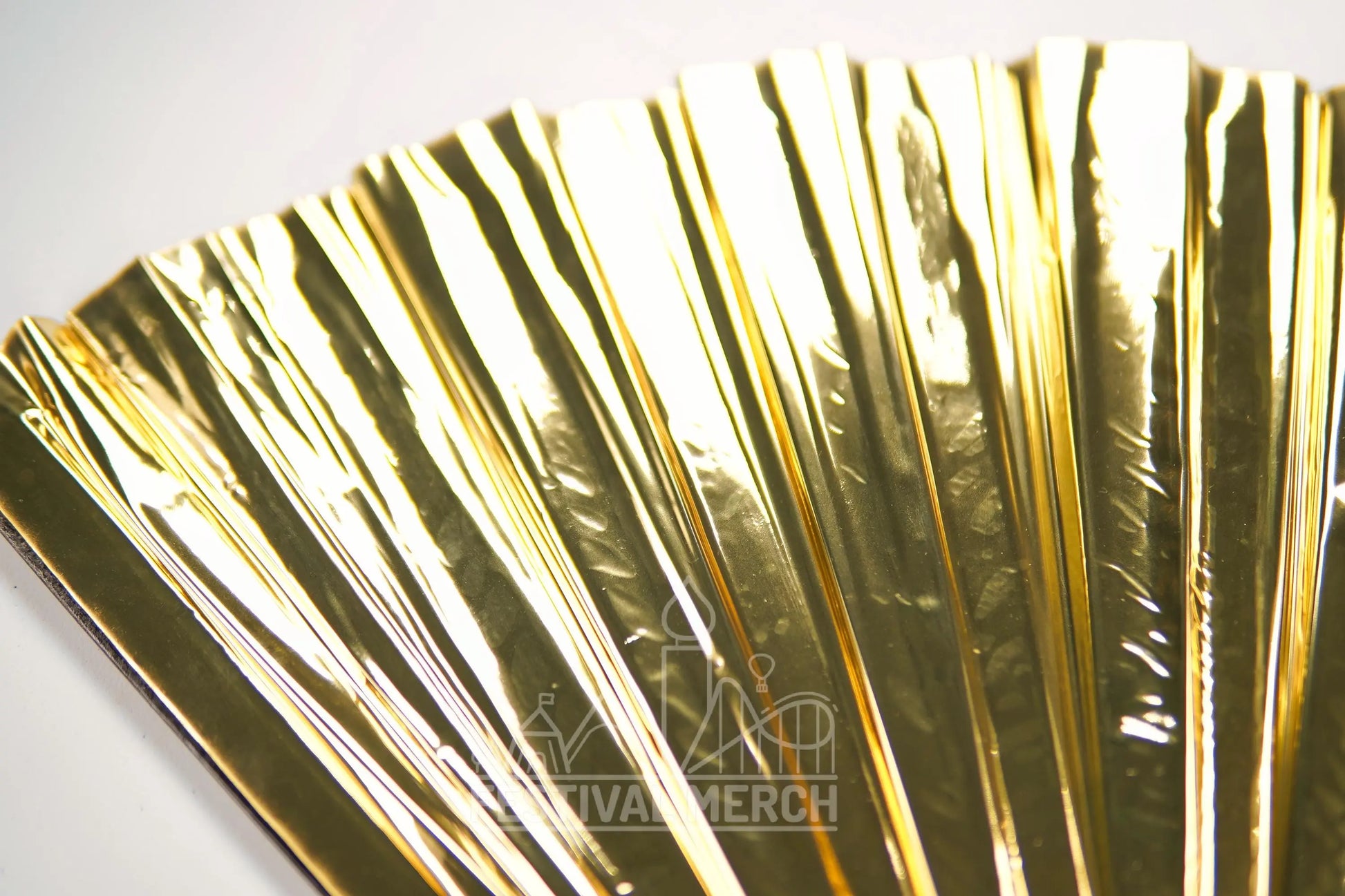 Iridescent Hand Fan XL Bamboo Festival Merch Vinyl Shimmer Clack Fan EDM Rave accessories Pride Festival Holographic Ibiza Holiday