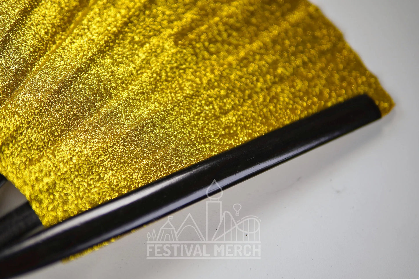 Iridescent Hand Fan XL Bamboo Festival Merch Vinyl Shimmer Clack Fan EDM Rave accessories Pride Festival Holographic Ibiza Holiday