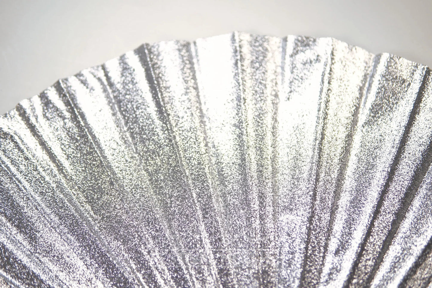 Iridescent Hand Fan XL Bamboo Festival Merch Vinyl Shimmer Clack Fan EDM Rave accessories Pride Festival Holographic Ibiza Holiday