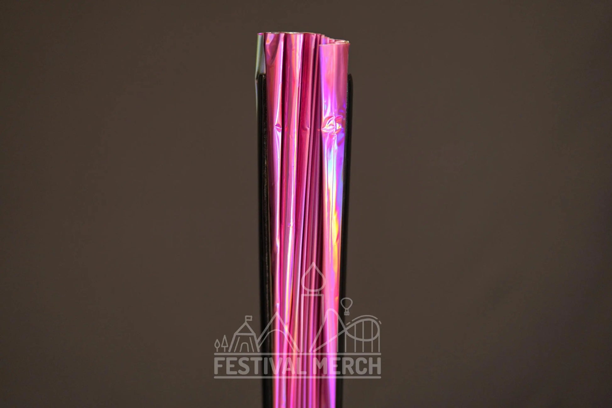 Iridescent Hand Fan XL Bamboo Festival Merch Vinyl Shimmer Clack Fan EDM Rave accessories Pride Festival Holographic Ibiza Holiday