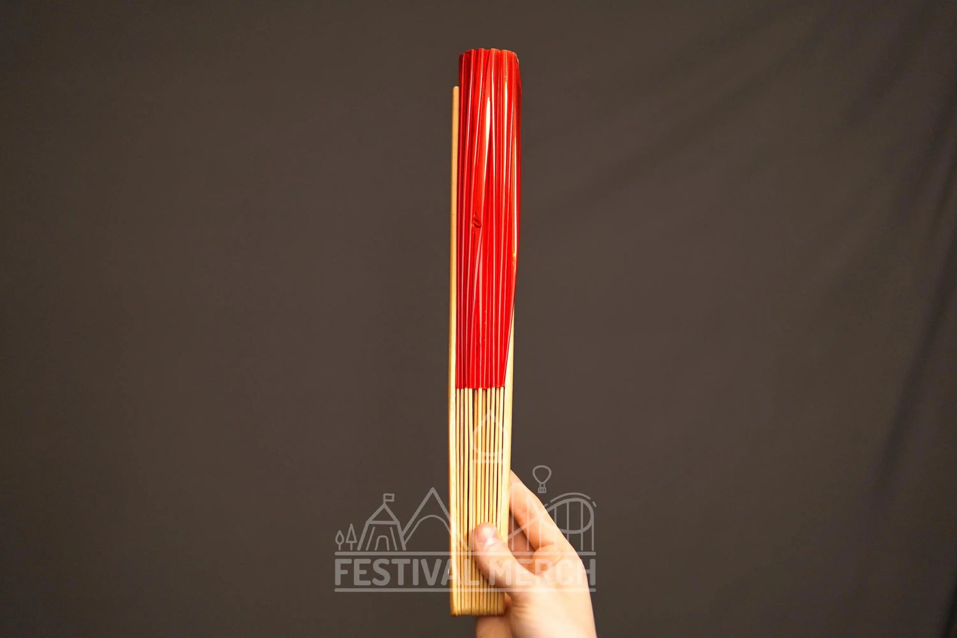 Iridescent Hand Fan XL Bamboo Festival Merch Vinyl Shimmer Clack Fan EDM Rave accessories Pride Festival Holographic Ibiza Holiday