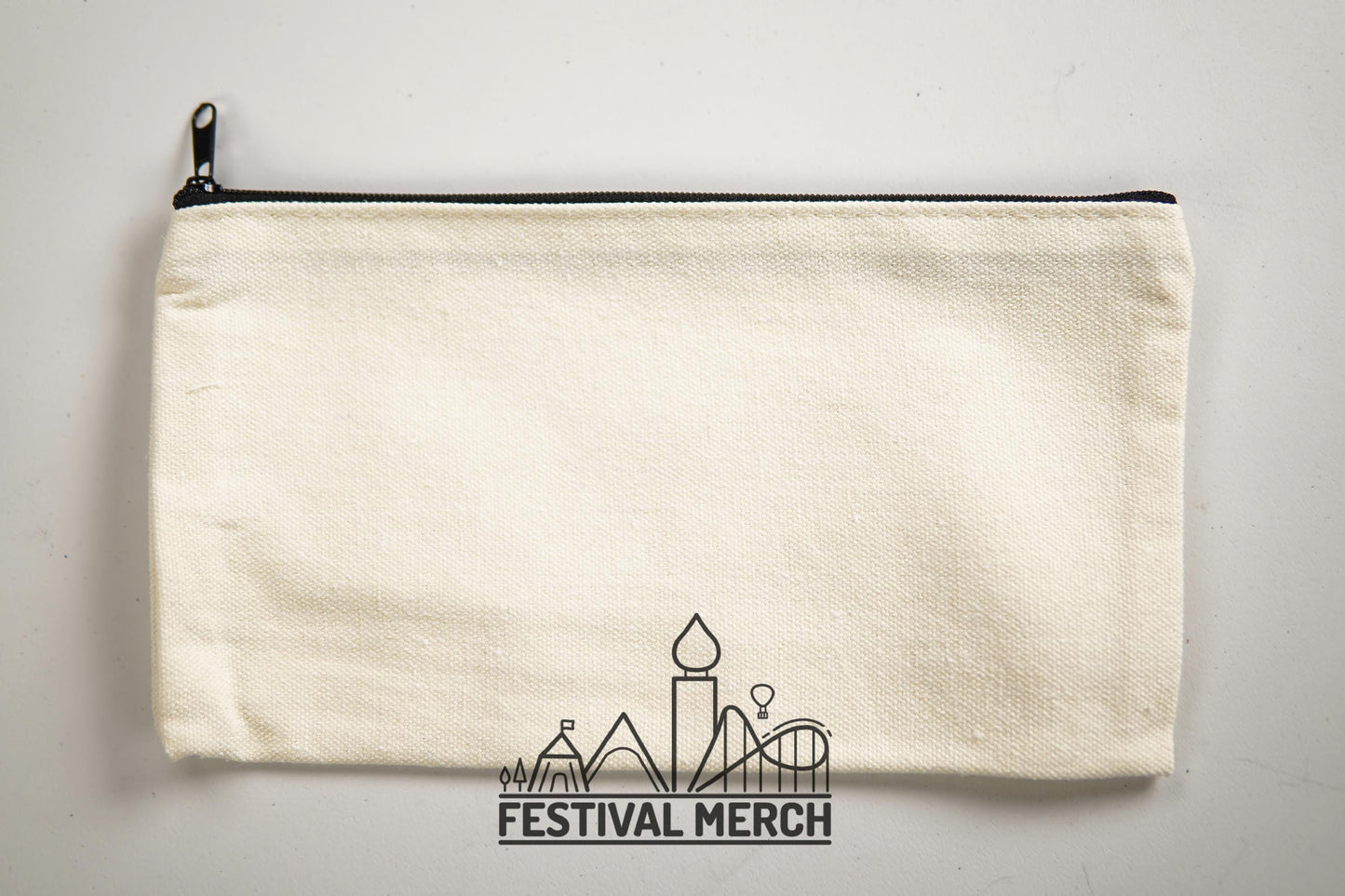 Sublimation blanks - Canvas Sublimation Pencil case | Sublimation toiletry bag with zipper - Wholesale Joblot blank etsy seller