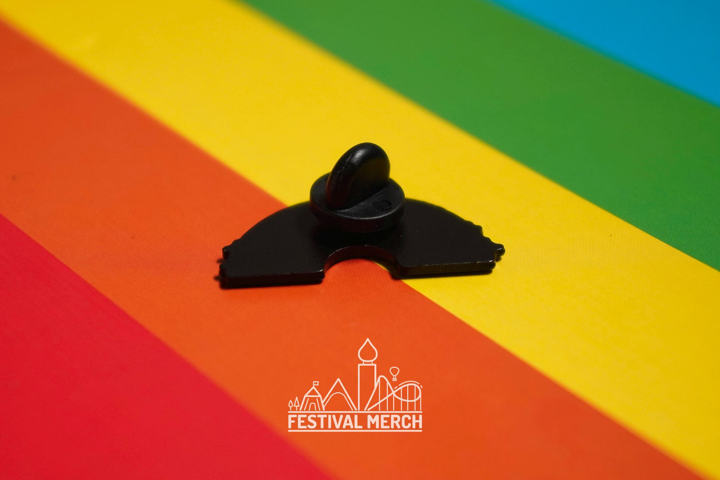 Transgender Flag Pin | Hard Enamel - LGBT Badge Stud Lesbian Gay Bisexual Transgender Queer - Rainbow Button - Pride gift Pride outfit