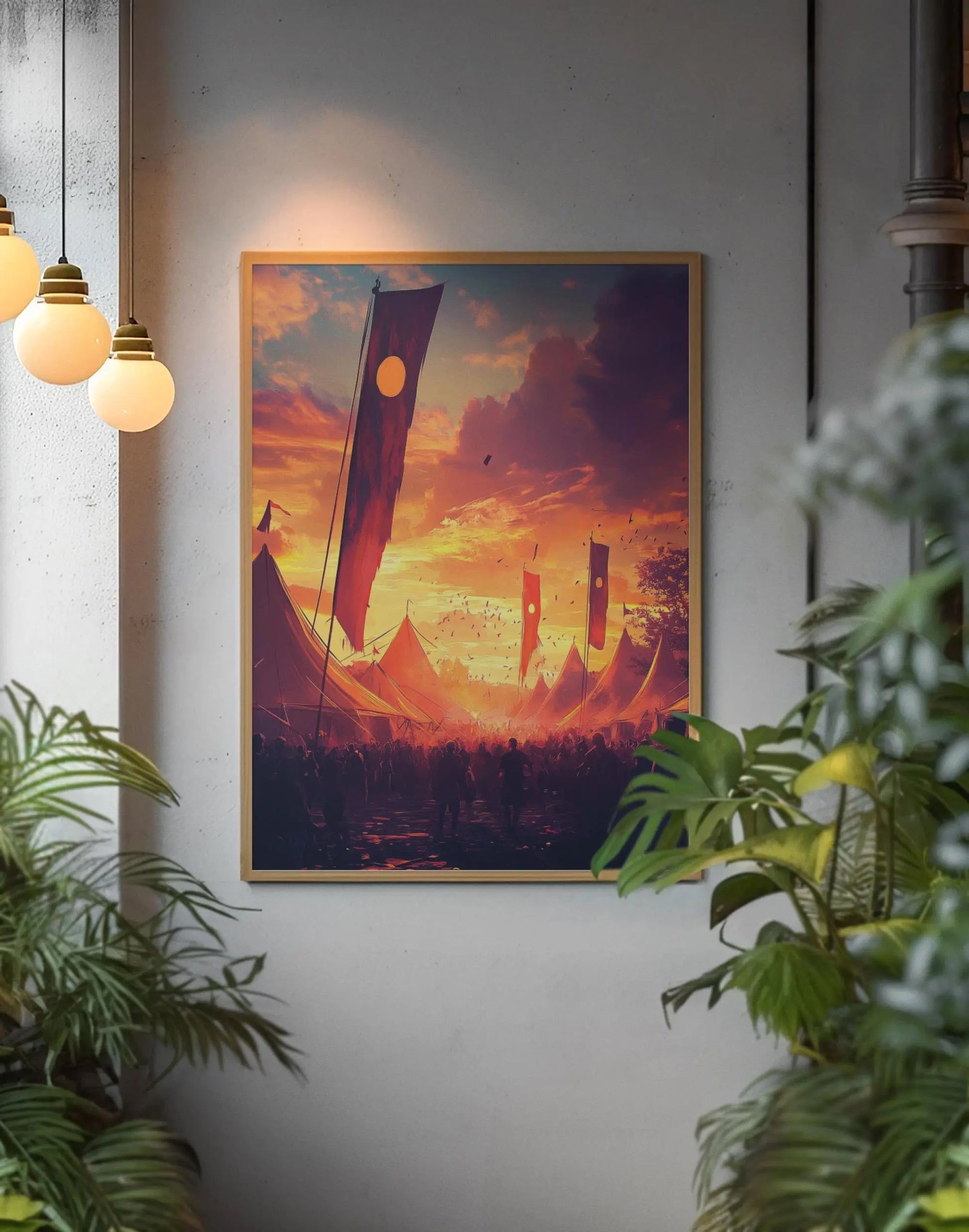 Personalisable Music Festival Print (Unofficial) - A4 A3 A2 - Music Festival Poster - Festival Merch