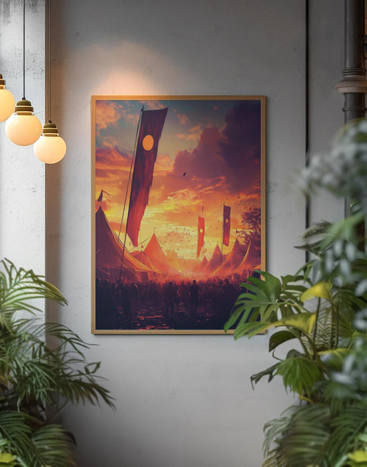 Personalisable Music Festival Print (Unofficial) - A4 A3 A2 - Music Festival Poster  - Festival Merch