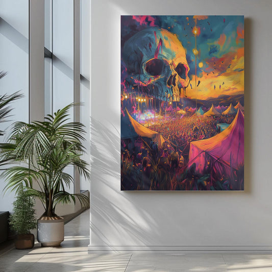 Personalisable Music Festival Print (Unofficial) - A4 A3 A2 - Music Festival Poster - Festival Merch