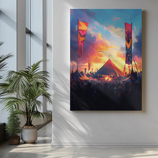 Personalisable Music Festival Print (Unofficial) - A4 A3 A2 - Music Festival Poster - Festival Merch