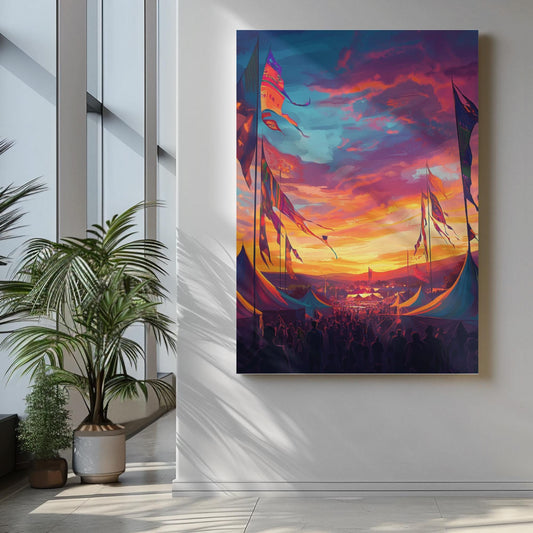 Personalisable Music Festival Print (Unofficial) - A4 A3 A2 - Music Festival Poster - Festival Merch