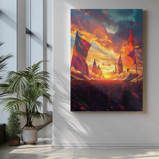 Personalisable Music Festival Print (Unofficial) - A4 A3 A2 - Music Festival Poster - Festival Merch