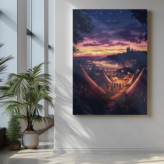 Personalisable Music Festival Print (Unofficial) - A4 A3 A2 - Music Festival Poster - Festival Merch