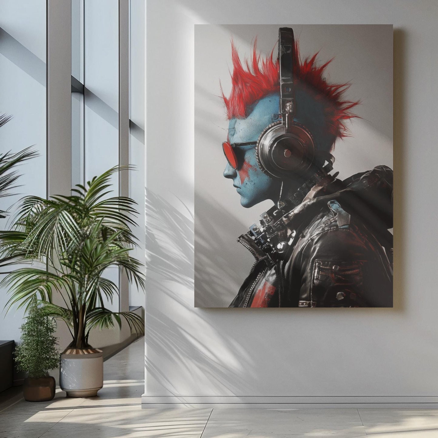 Premium Quality Art Print - Music Print Rock n Roll Skull Guitar Punk Alternative Prog Skeleton Music Festival - A4 A3 A2 - Festival Merch