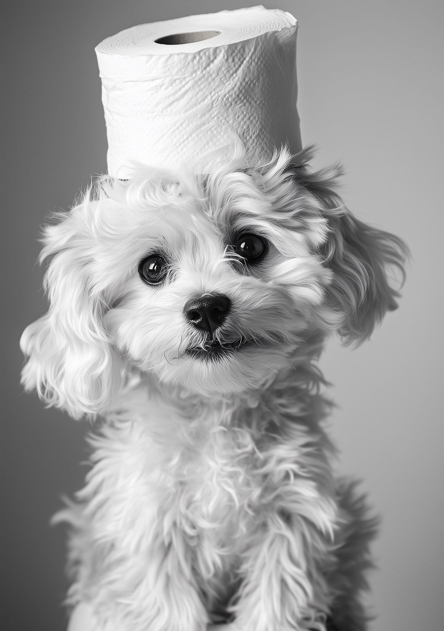 Funny bathroom Animal Cockapoo Dog Print | Premium Quality UK British Printers | Poodle Spaniel Bathroom Print art toilet restroom rest room