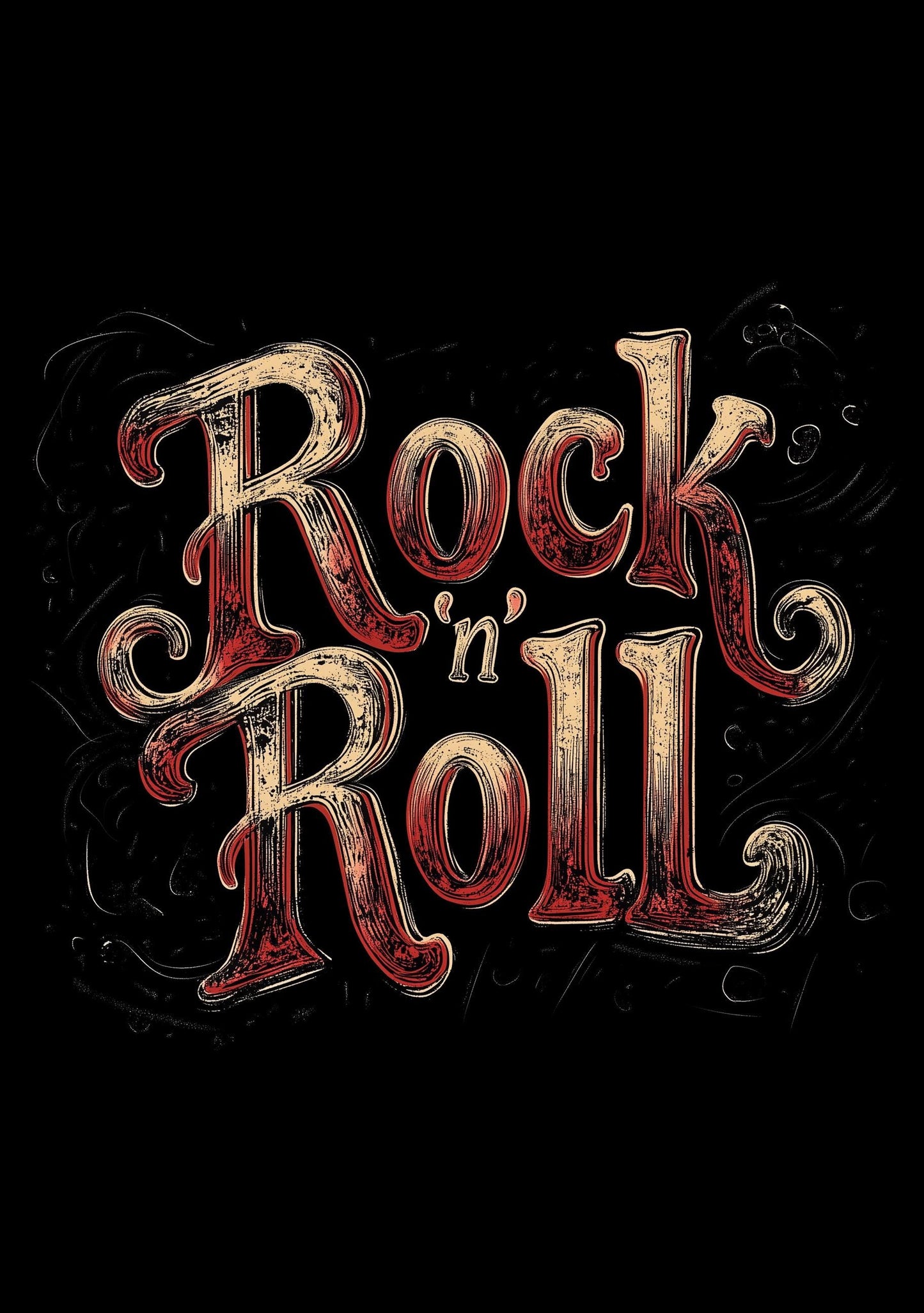 Premium Quality Art Print - Music Print Rock n Roll Skull Guitar Punk Alternative Prog Skeleton Music Festival - A4 A3 A2 - Festival Merch