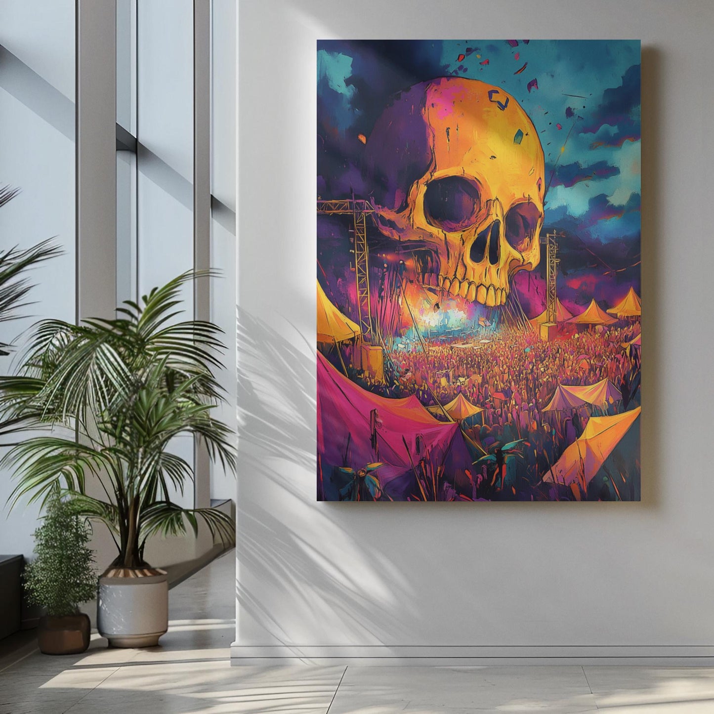 Personalisable Music Festival Print (Unofficial) - A4 A3 A2 - Music Festival Poster - Festival Merch