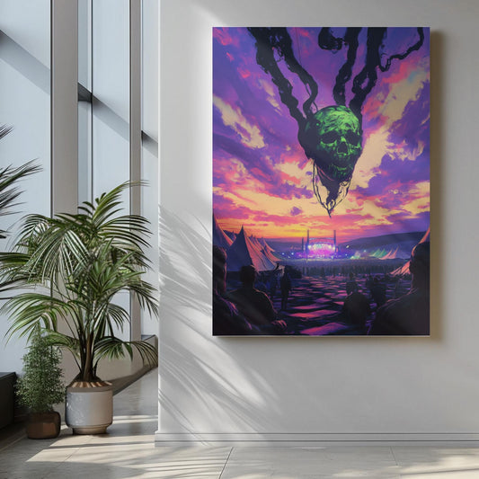 Personalisable Music Festival Print (Unofficial) - A4 A3 A2 - Music Festival Poster - Festival Merch