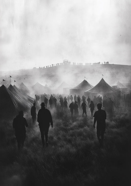 Personalisable Music Festival Print (Unofficial) - A4 A3 A2 - Music Festival Poster - Festival Merch