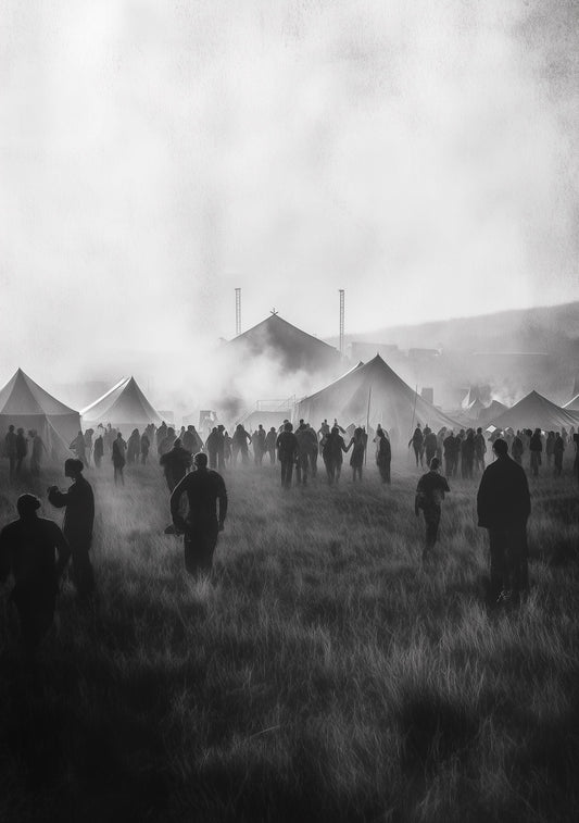 Personalisable Music Festival Print (Unofficial) - A4 A3 A2 - Music Festival Poster - Festival Merch