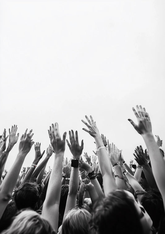 Personalisable Music Festival Print (Unofficial) - A4 A3 A2 - Music Festival Poster - Festival Merch