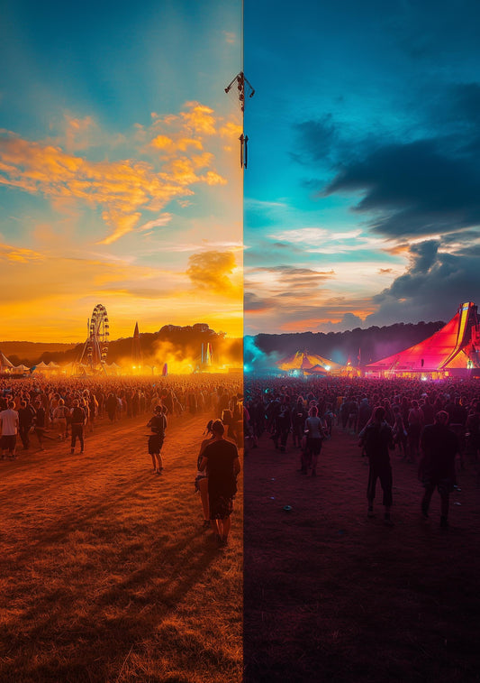 Personalisable Music Festival Print (Unofficial) - A4 A3 A2 - Music Festival Poster - Festival Merch