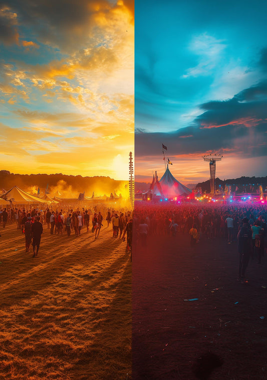 Personalisable Music Festival Print (Unofficial) - A4 A3 A2 - Music Festival Poster - Festival Merch