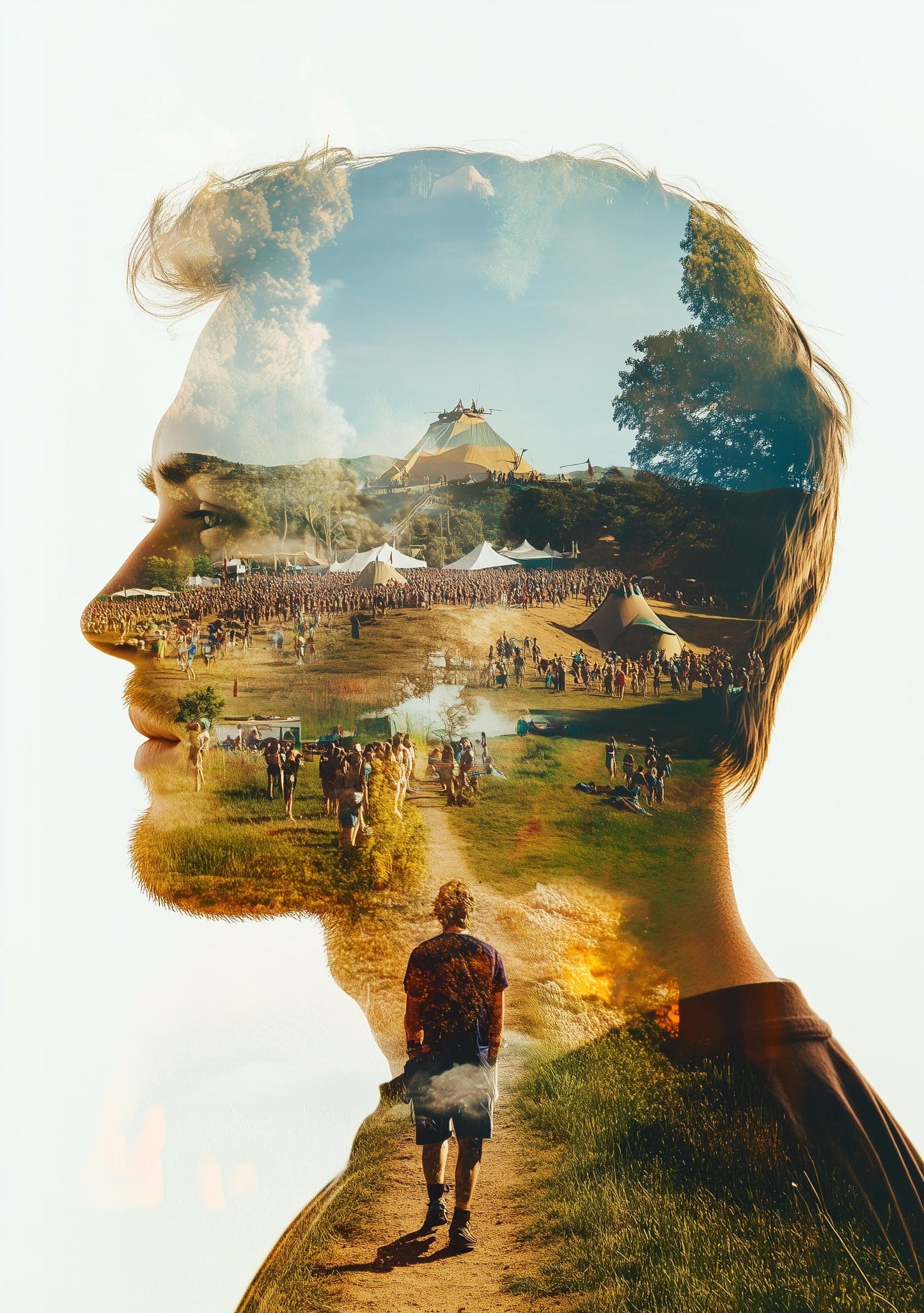 Personalisable Music Festival Print (Unofficial) - A4 A3 A2 - Music Festival Poster - Festival Merch