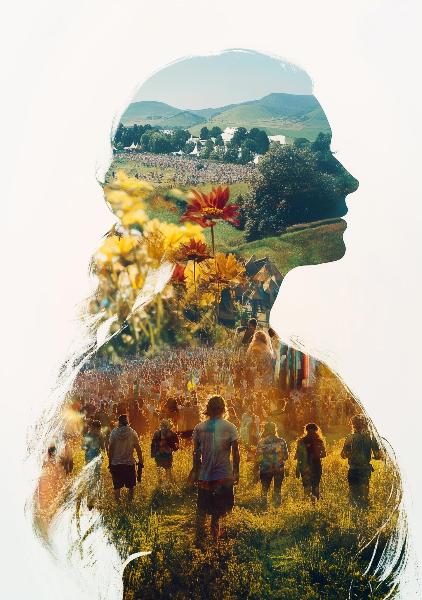 Personalisable Music Festival Print (Unofficial) - A4 A3 A2 - Music Festival Poster - Festival Merch