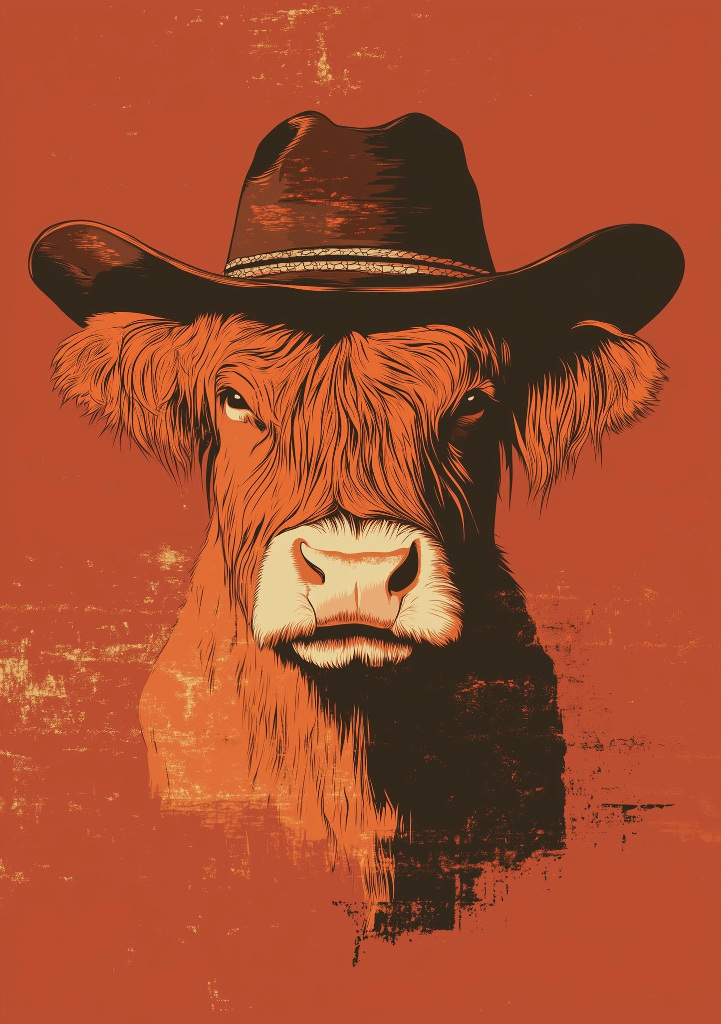 Funny Animal Wall Art - Printed in the UK Premium Quality - A4 A3 A2 - Festival Merch