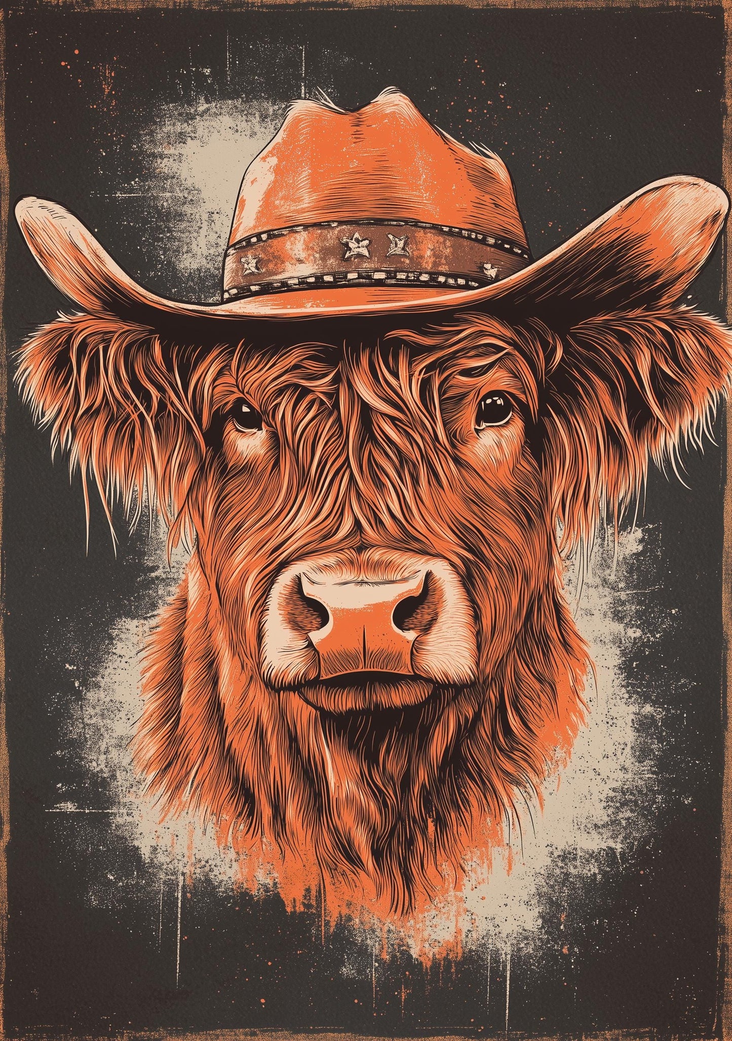 Funny Animal Wall Art - Printed in the UK Premium Quality - A4 A3 A2 - Festival Merch