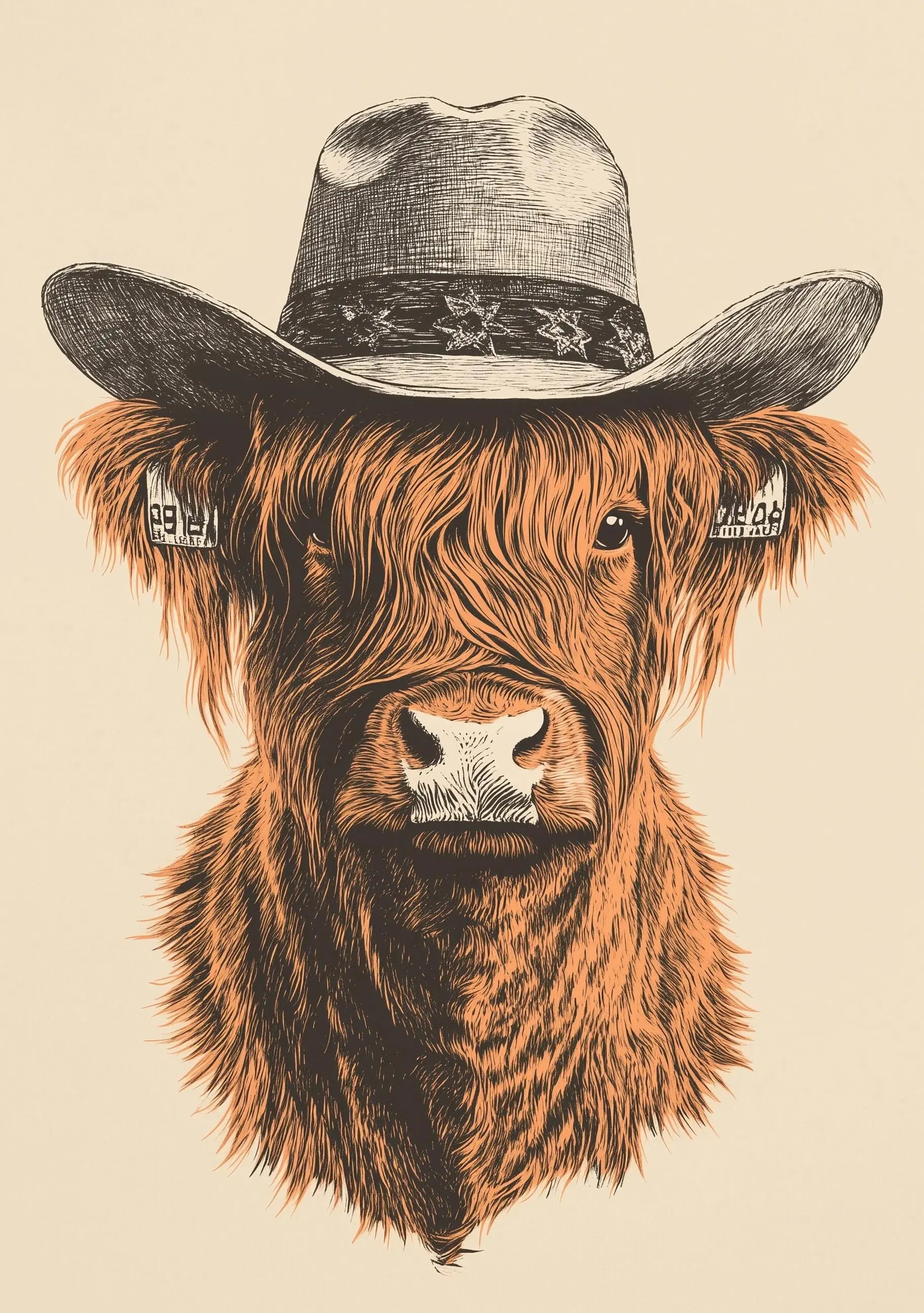 Funny Animal Wall Art - Printed in the UK Premium Quality - A4 A3 A2 - Festival Merch
