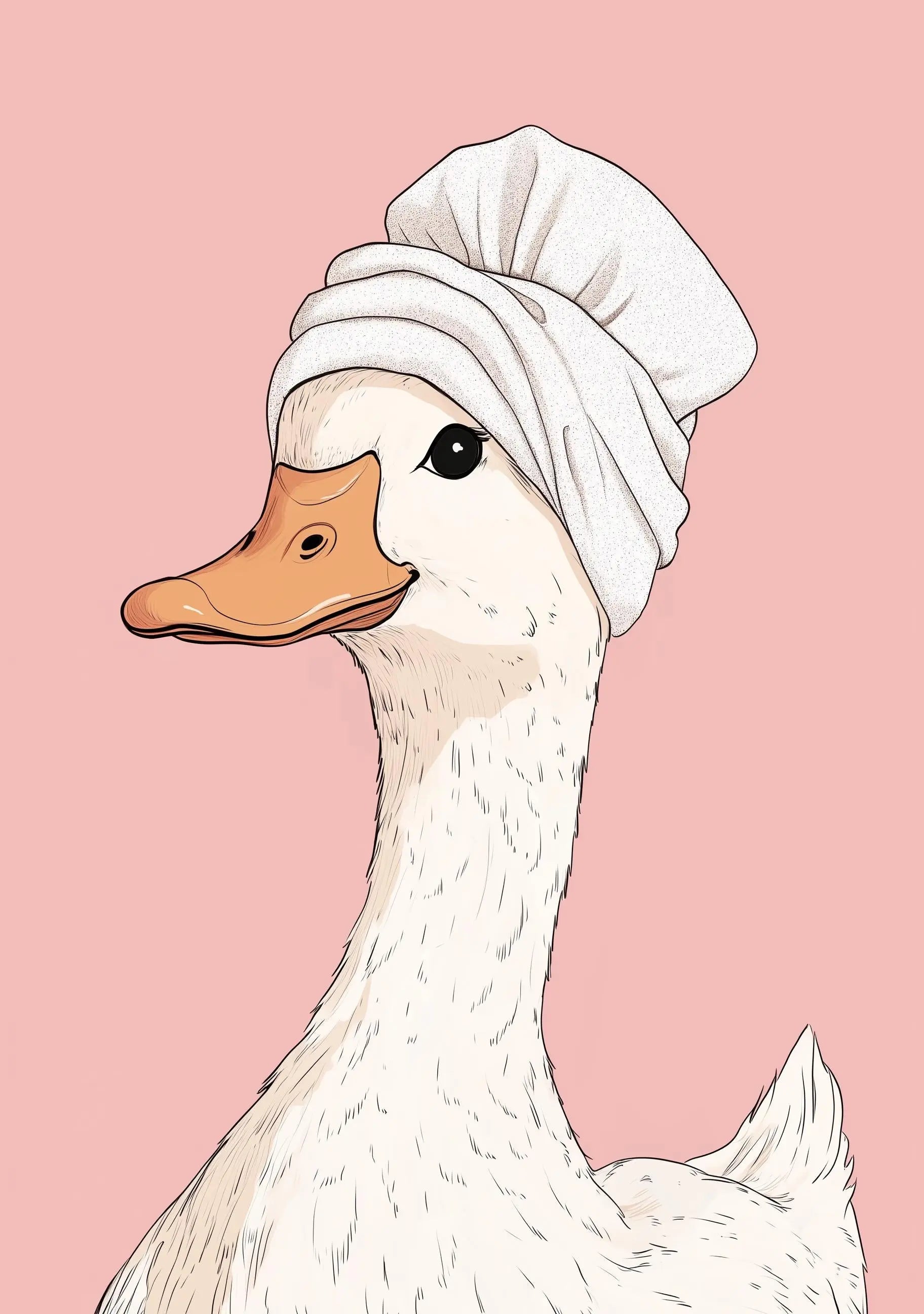 Funny Animal Wall Art - Printed in the UK Premium Quality - A4 A3 A2 - Festival Merch